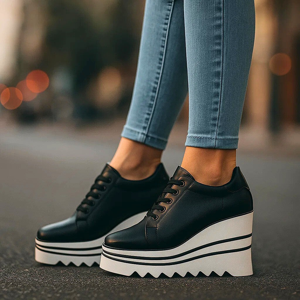 Juniette Tiered Platform Sneakers