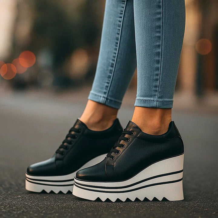 Juniette Tiered Platform Sneakers