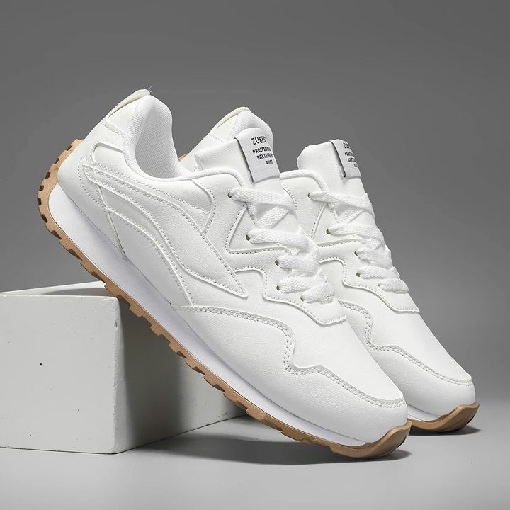 Oslo Lightweight Leather Trainers