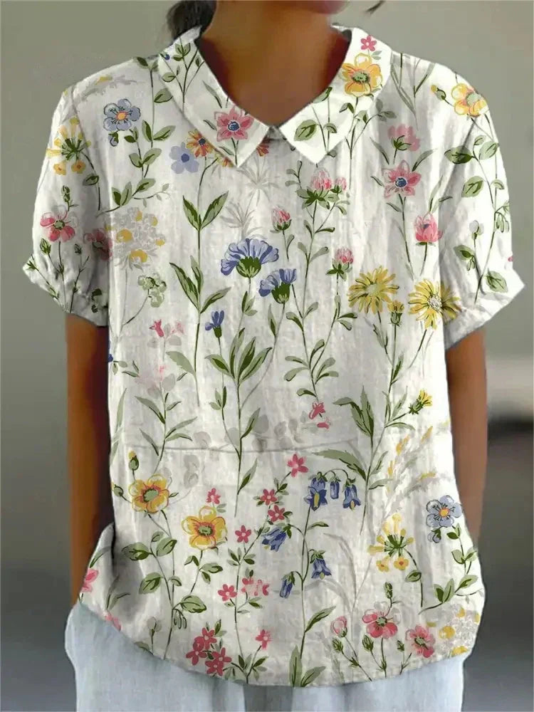 Daniel Floral Relaxed Button Shirt