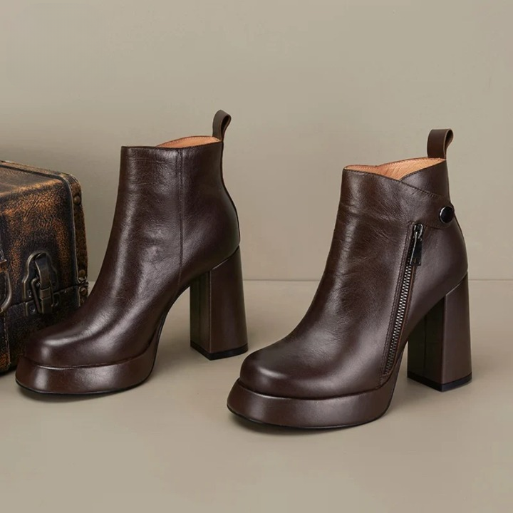Araminta Platform Ankle Boot