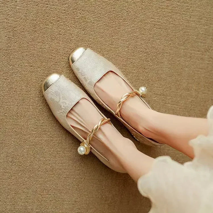 Celestia Braided Strap Mary Janes