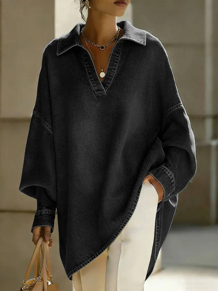 Nora Washed Denim Shirt