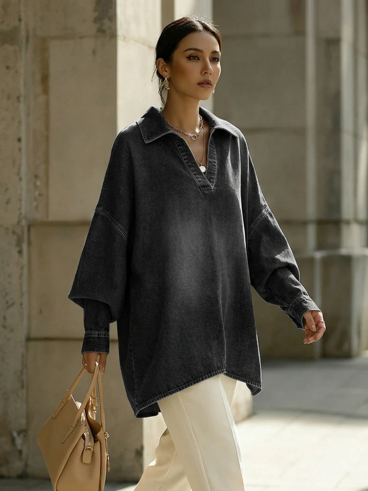 Nora Washed Denim Shirt