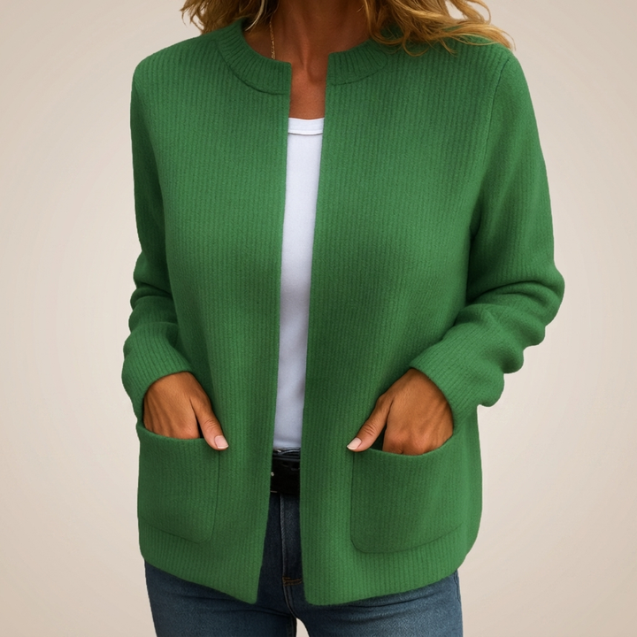 Briallen Crew Neck Cardigan