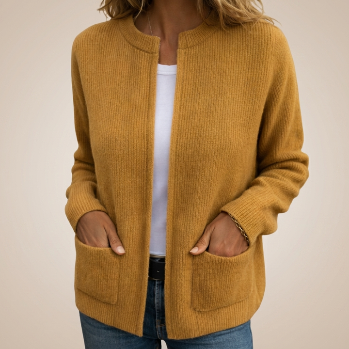 Briallen Crew Neck Cardigan