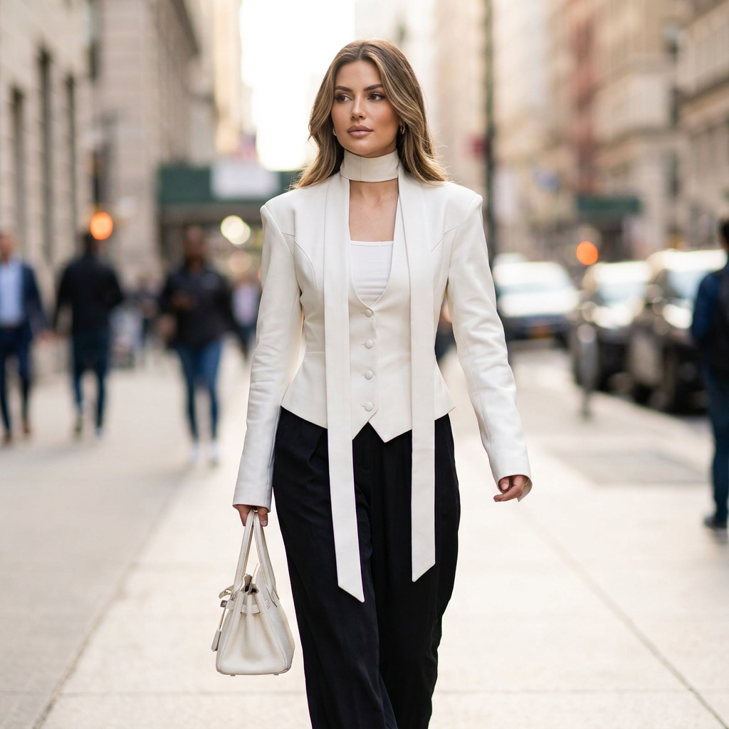 Agnes Waist-Cinching Blazer