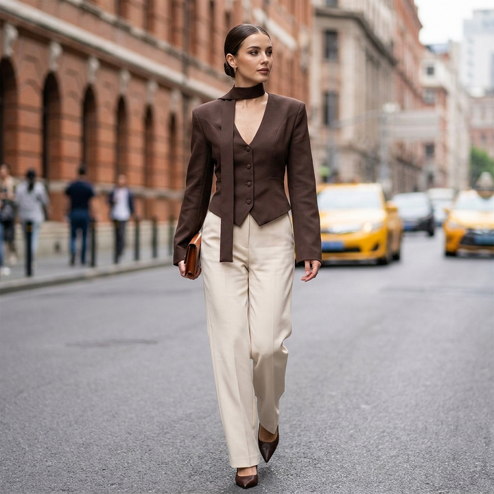 Agnes Waist-Cinching Blazer