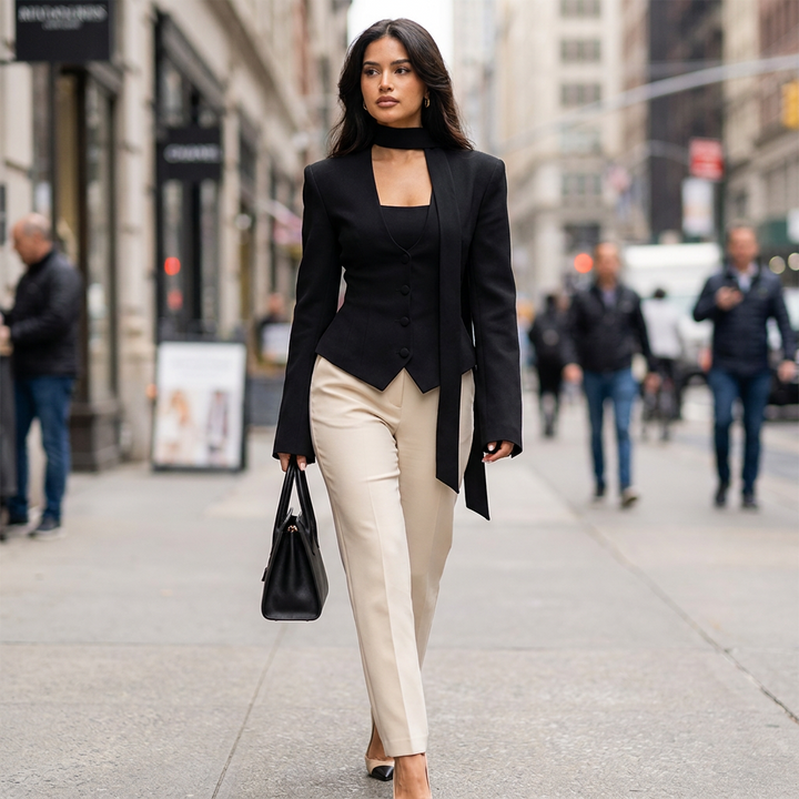 Agnes Waist-Cinching Blazer