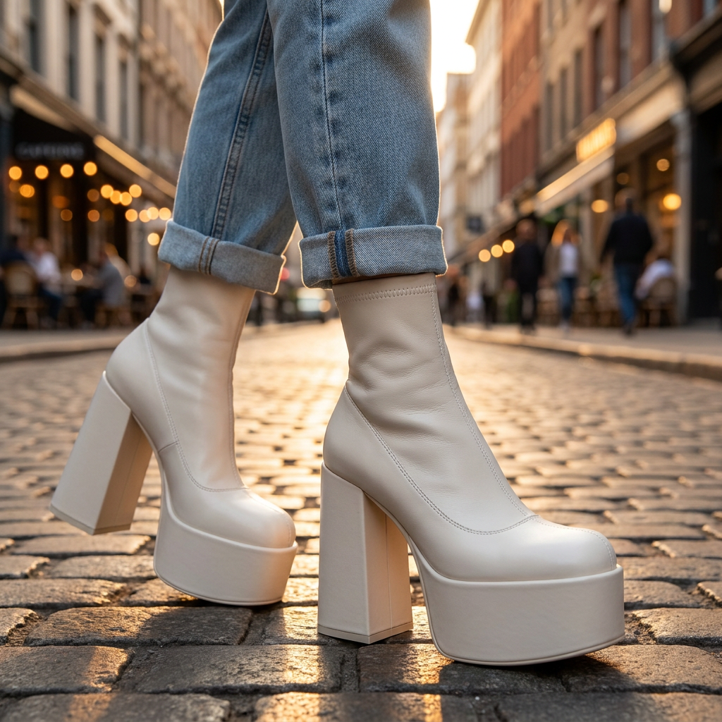 Danica Chunky Ankle Boots