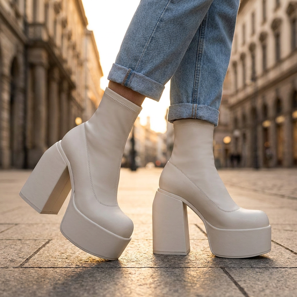 Danica Chunky Ankle Boots