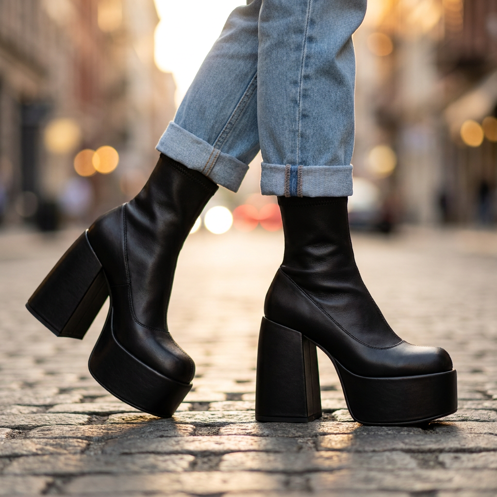 Danica Chunky Ankle Boots