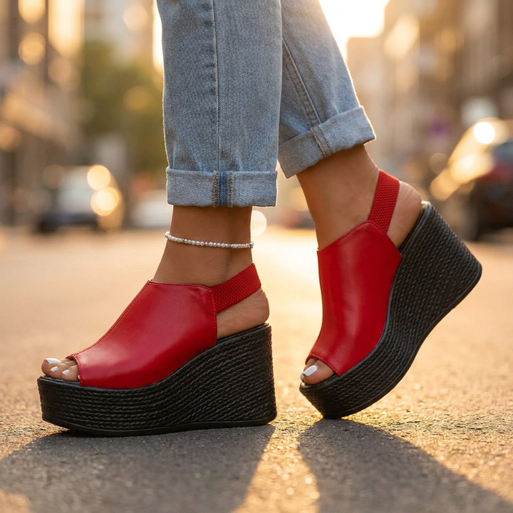 Aria Orthopedic Wedge Sandals