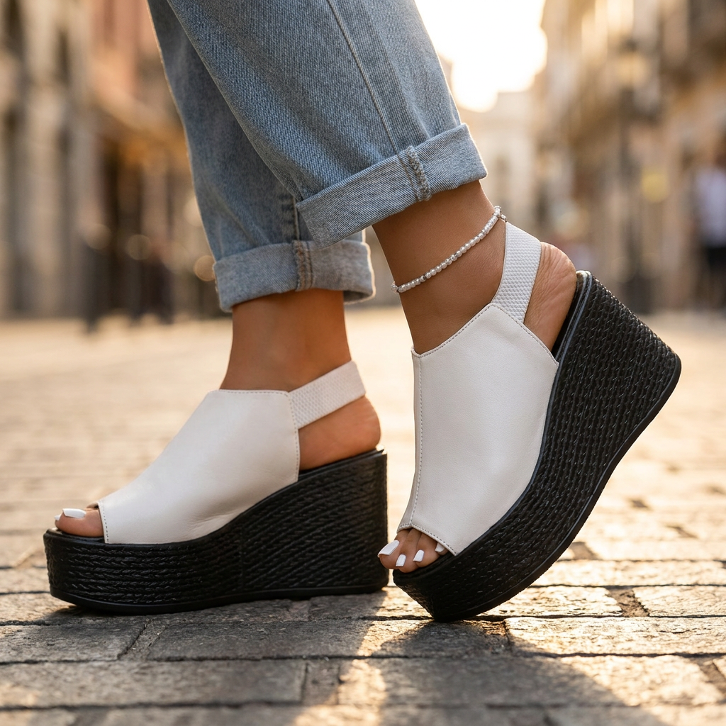 Aria Orthopedic Wedge Sandals