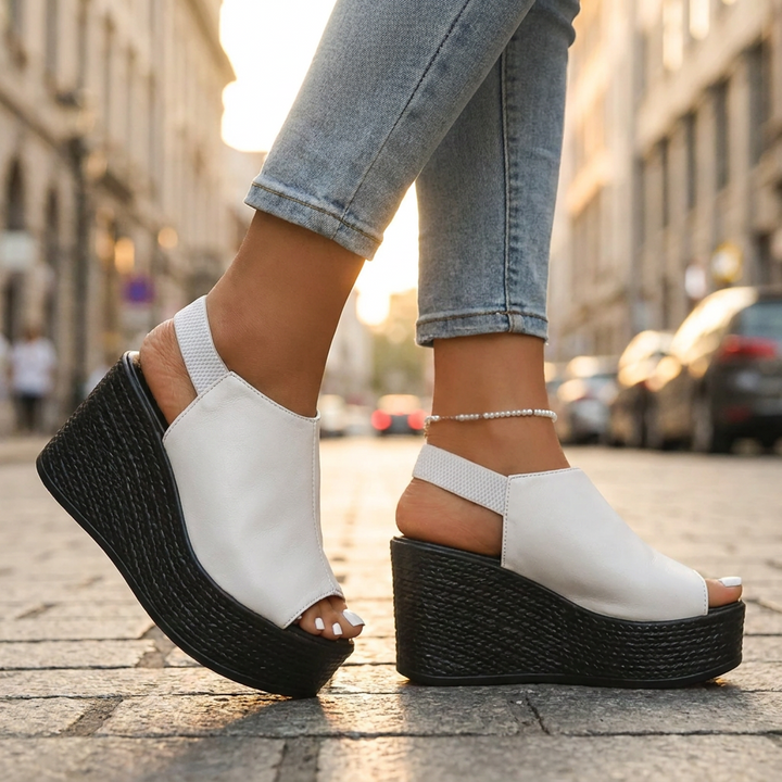 Aria Orthopedic Wedge Sandals