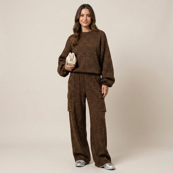 Elodie Cargo Knit Set
