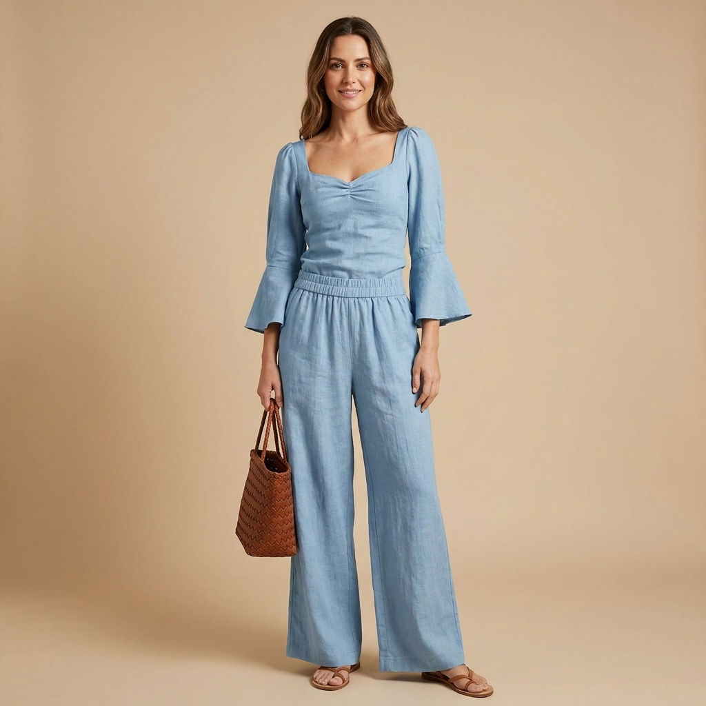 Larissa Ruched Bodice Set