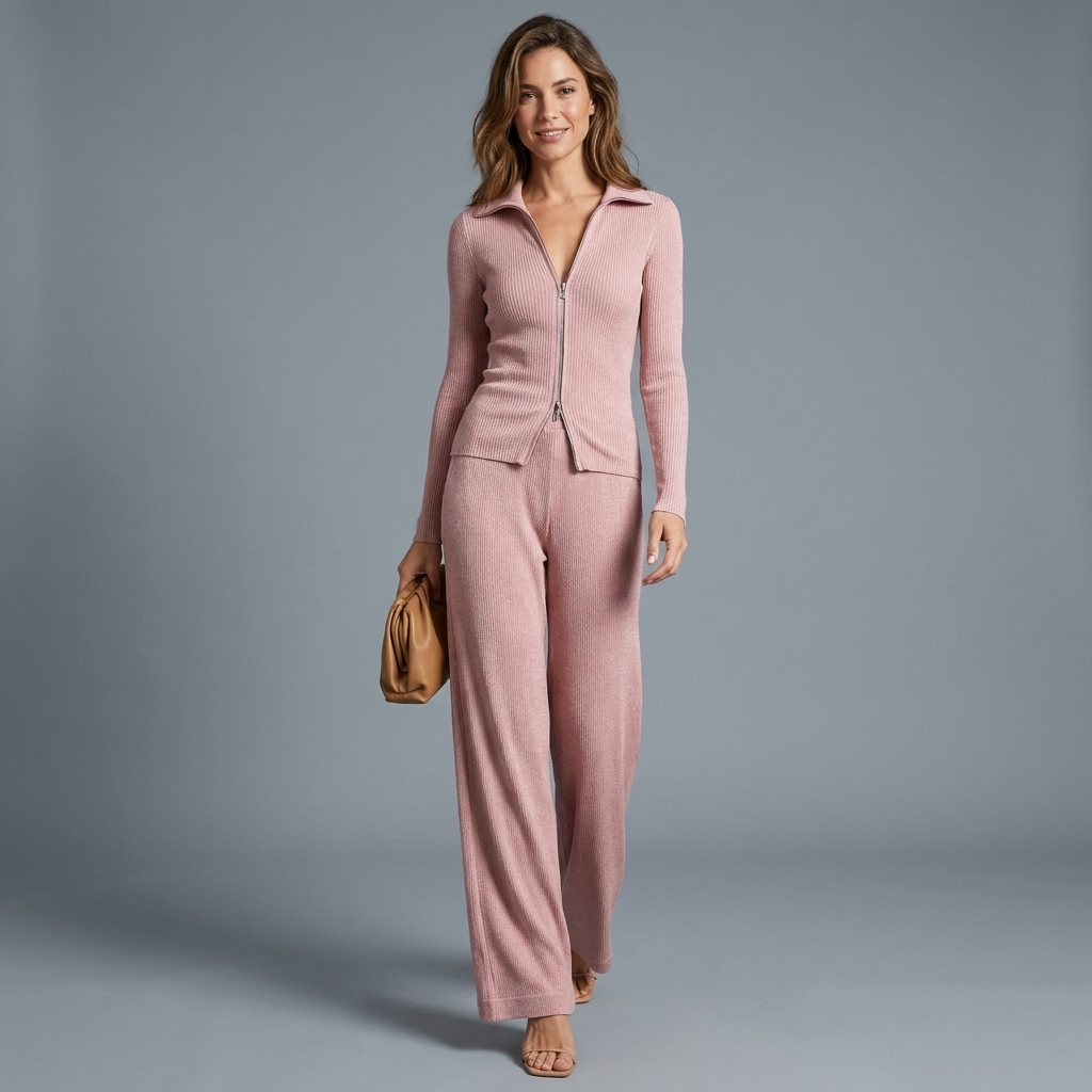 Bianca Zip Front Pant Set