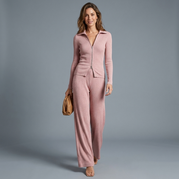 Bianca Zip Front Pant Set