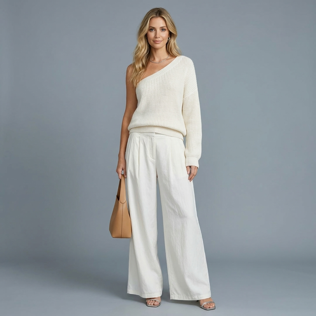 Amara Off Shoulder Knit Set