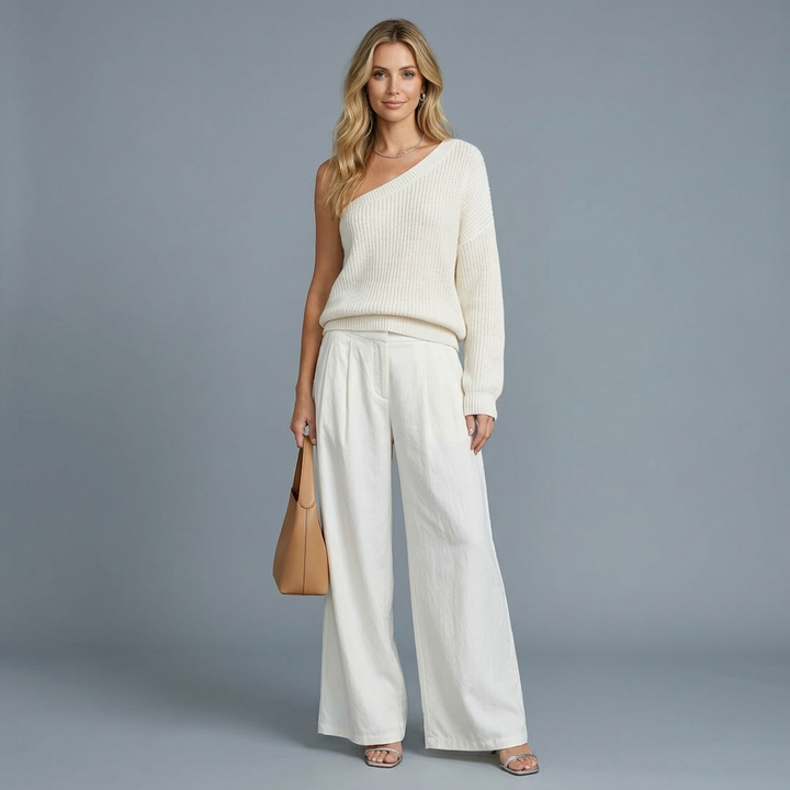 Amara Off Shoulder Knit Set