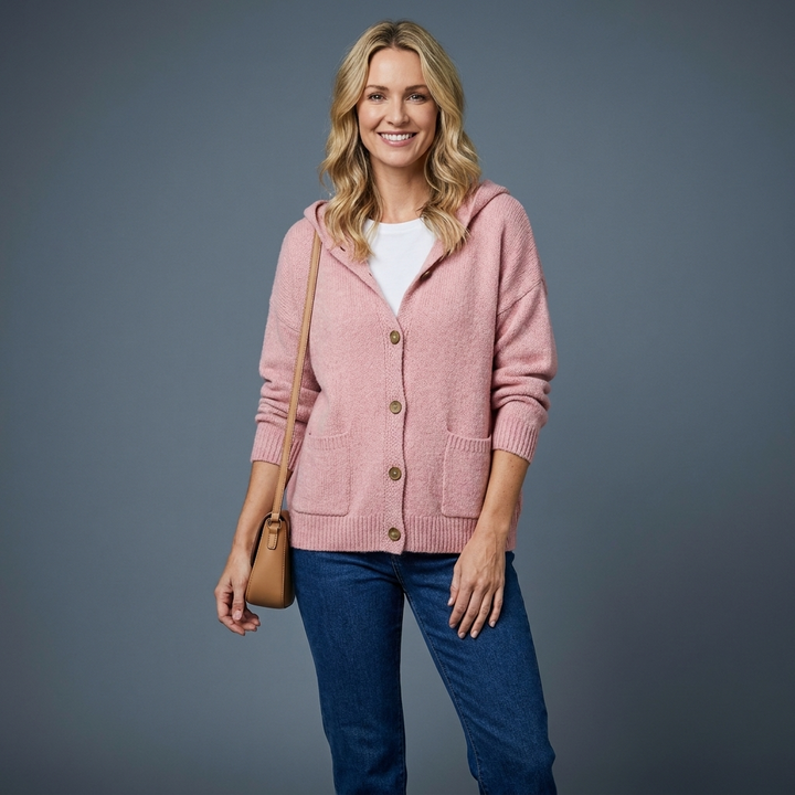 Palmira Hooded Knit Cardigan