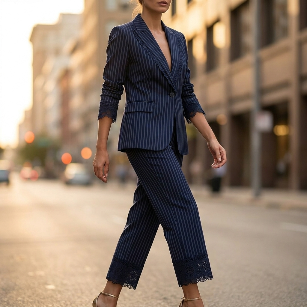 Marguerite Wide Leg Pantsuit