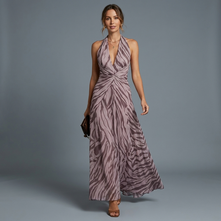 Palermo Twisted Waist Maxi Dress