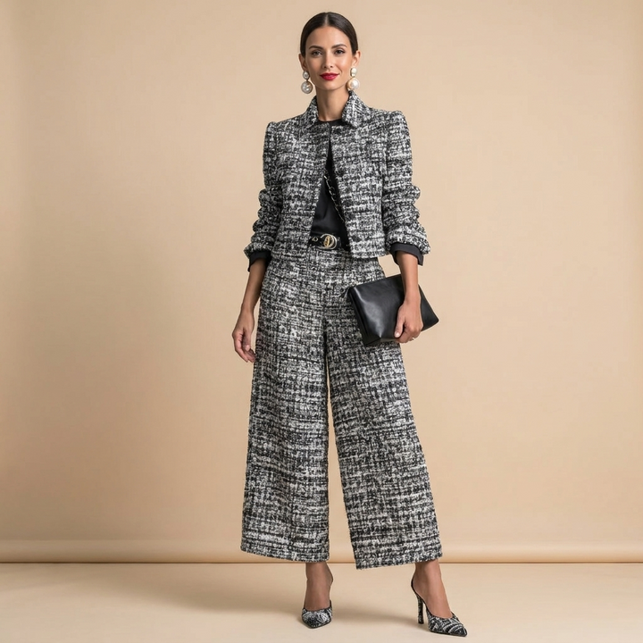 Marielle Notch Lapel Jacket Set
