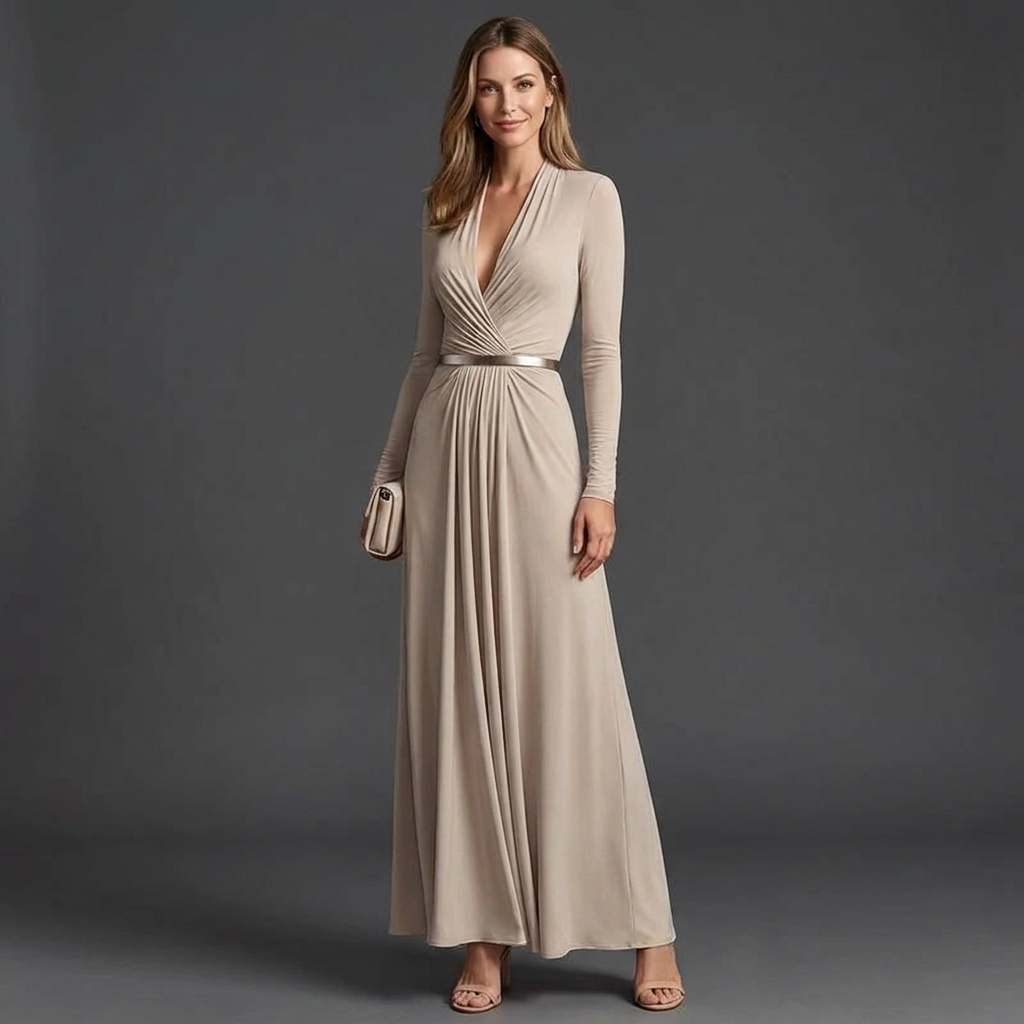 Ferrah Empire Waist Maxi Dress