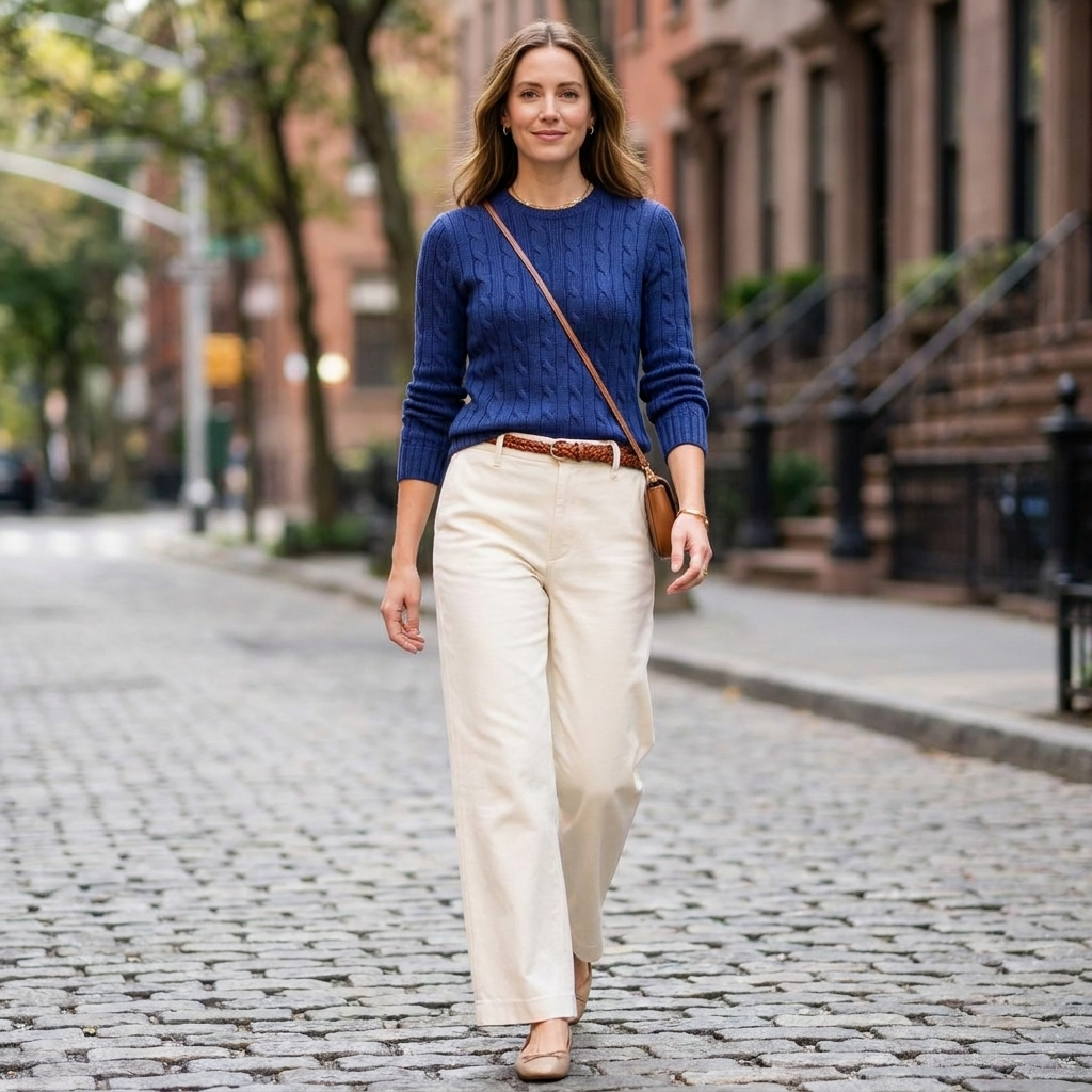 Adeline Cable Knit Sweater
