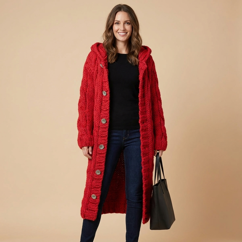 Fiora Cable Knit Cardigan