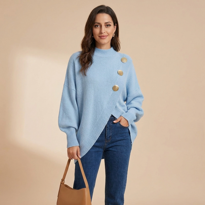 Astrid Mock Neck Pullover