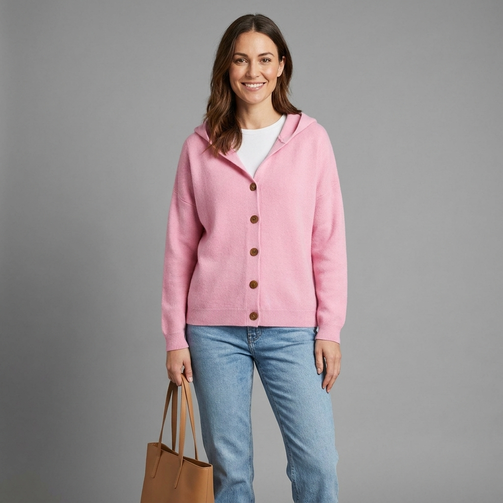 Rosaline Hooded Knit Cardigan