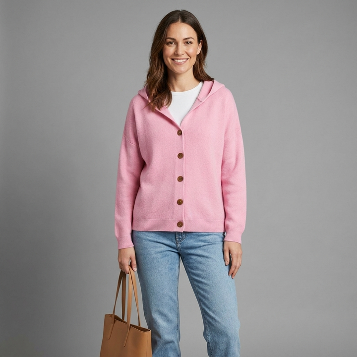 Rosaline Hooded Knit Cardigan