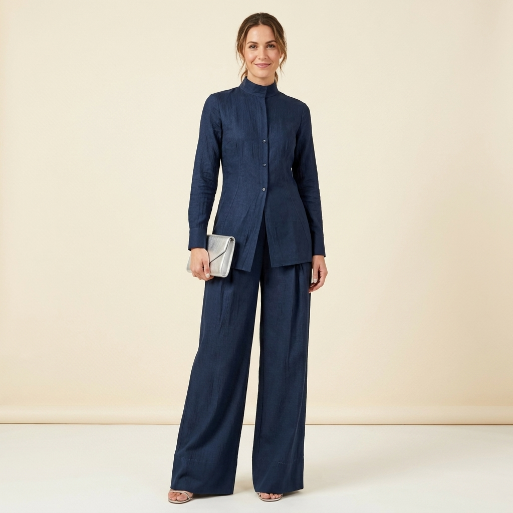 Elowen Peplum Two-Piece Set