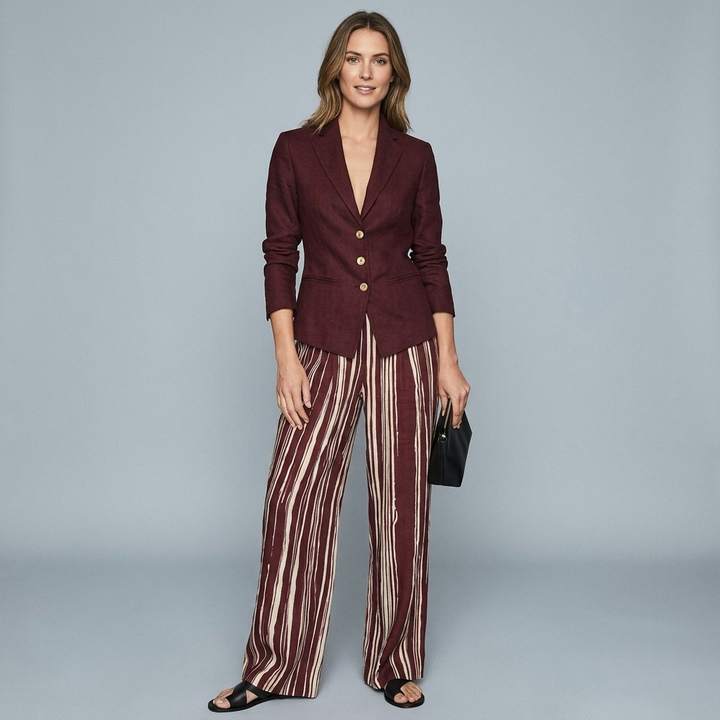 Rosamund Wide Leg Pant Suit