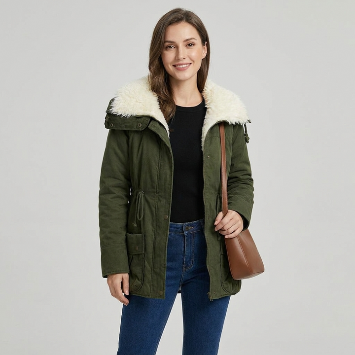 Harlow Drawstring Waist Parka