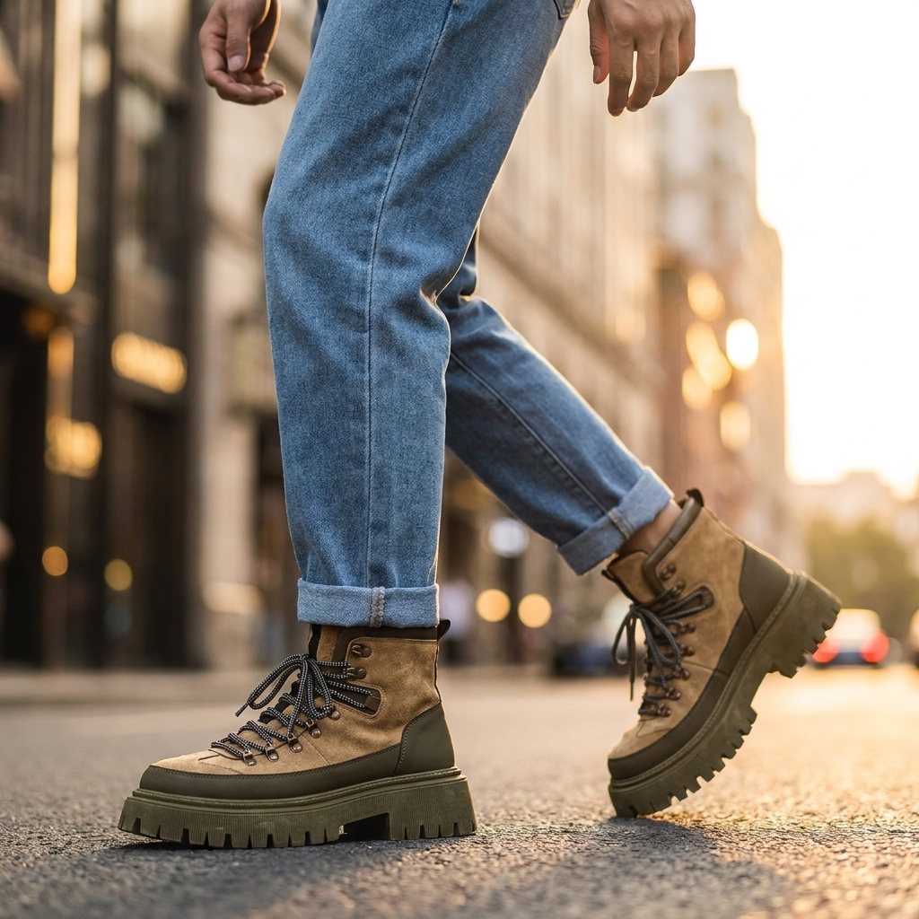 Griffin Platform Hiking Boot