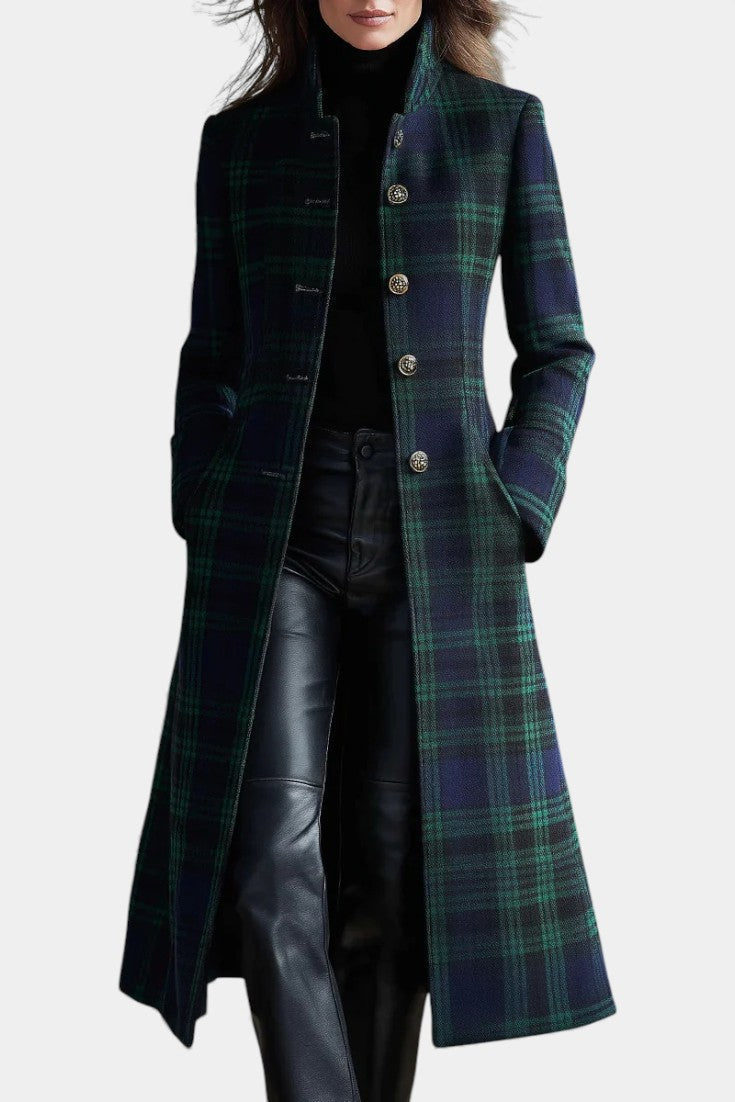 Rosalyn Stand Collar Coat