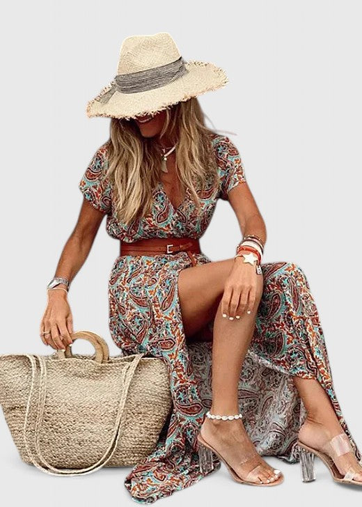 Hestia Sophisticated Maxi Dress