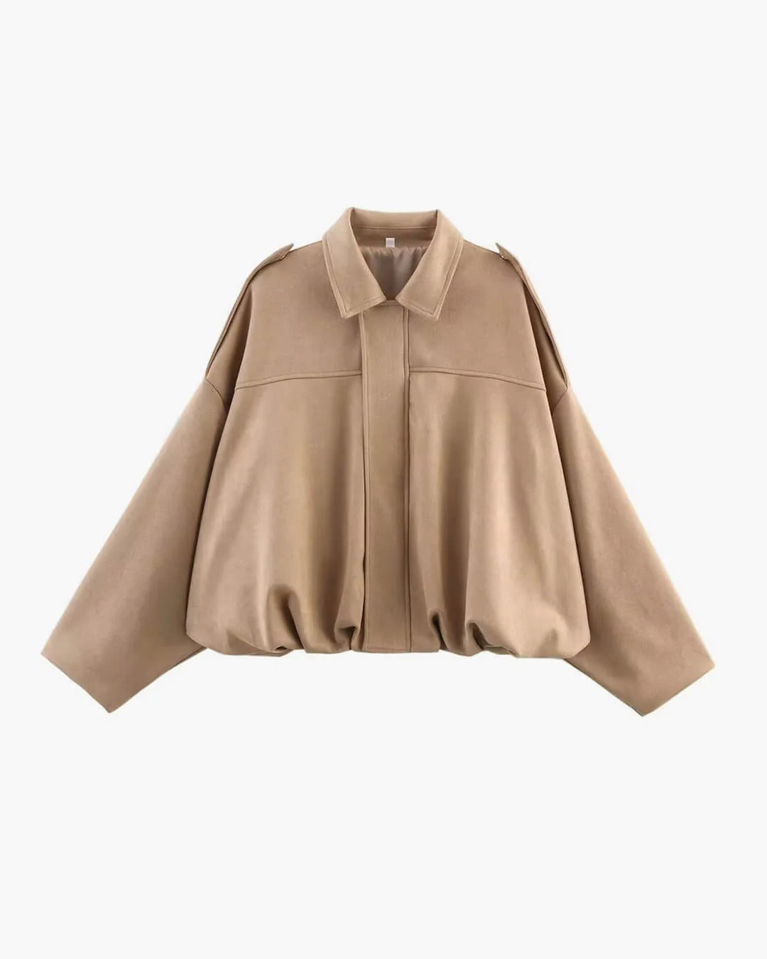 Petronella Suede Bomber Jacket