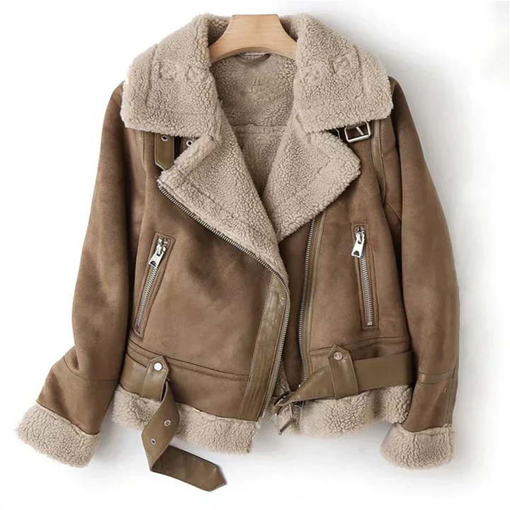 Zinnia Shearling Lined Jacket