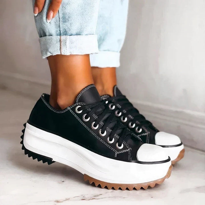 Adelina Platform Canvas Sneakers