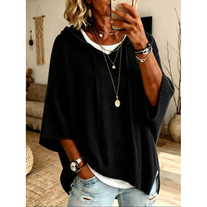 Josephine Oversized Hooded Pullover