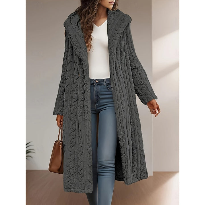 Aletta Hooded Longline Coat