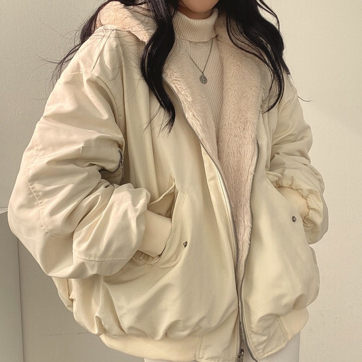 Liesel Reversible Hooded Coat