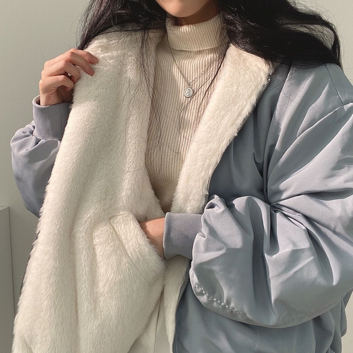 Liesel Reversible Hooded Coat