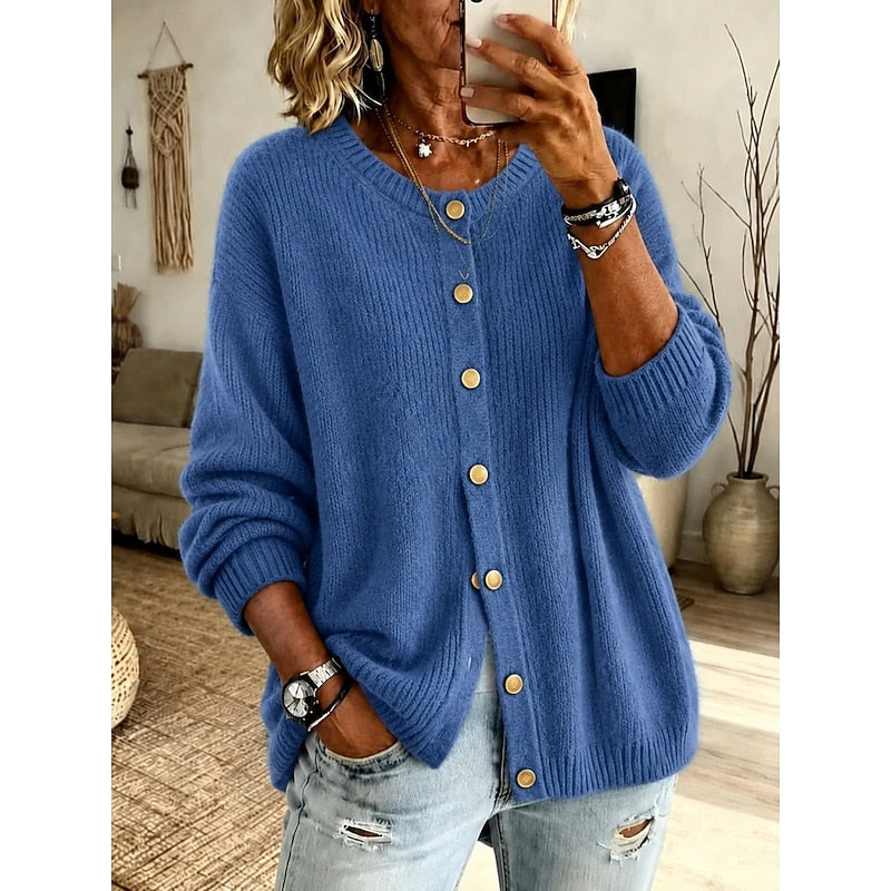 Elouise Button Front Cardigan