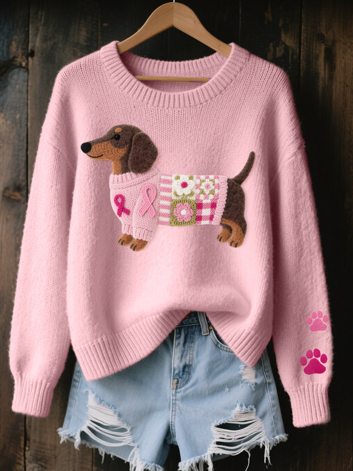 Odalys Patchwork Motif Sweater